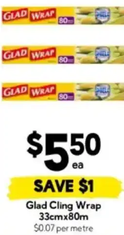 Drakes Glad Cling Wrap offer