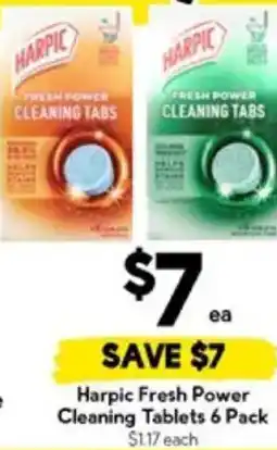 Drakes Harpic Fresh Power or White & Shine Toilet Cleaner offer