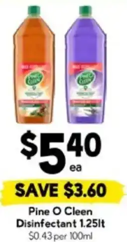 Drakes Pine O Cleen Disinfectant offer