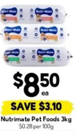 Drakes Nutrimate Pet Foods offer