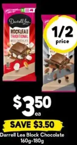 Drakes Darrell Lea Block Chocolate offer