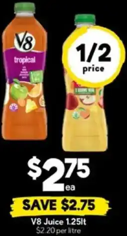 Drakes V8 Juice offer