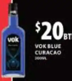 Star Liquor Vok blue curacao offer