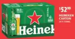 Star Liquor Heineken carton offer