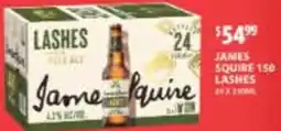 Star Liquor James squire 150 lashes offer