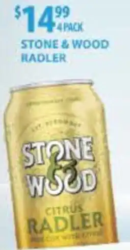 Star Liquor Stone & wood radler offer