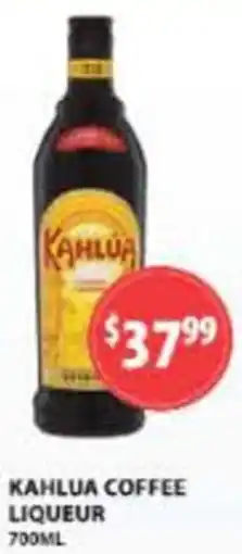 Star Liquor Kahlua coffee liqueur offer
