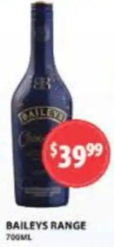 Star Liquor Baileys range offer