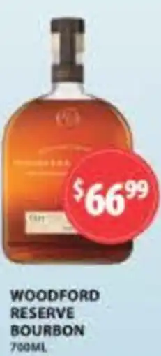 Star Liquor Woodford reserve bourbon offer