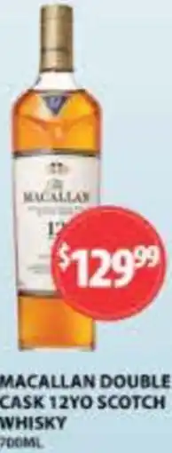 Star Liquor Macallan double cask 12yo scotch whisky offer