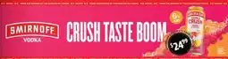 Star Liquor Smirnoff crush offer