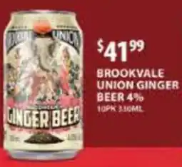 Star Liquor Brookvale union ginger beer 4% offer