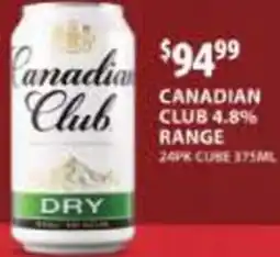 Star Liquor Canadian club range offer