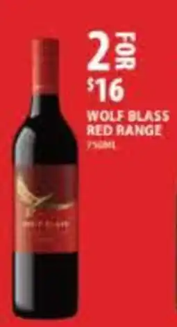 Star Liquor Wolf blass red range offer