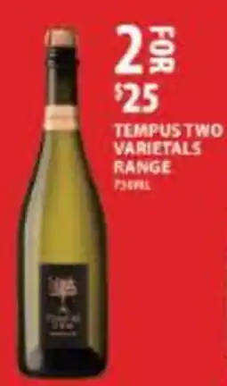 Star Liquor Tempus two varietals range offer