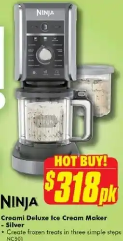 The Good Guys Ninja creami deluxe ice cream maker offer