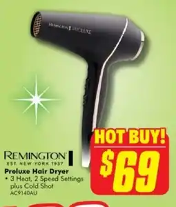 The Good Guys Remington Proluxe Hair Dryer offer