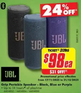 Grip Portable Speaker