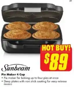 The Good Guys Sunbeam Pie Maker offer