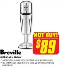 The Good Guys Breville Milkshake Maker offer