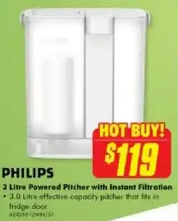 The Good Guys Philips Powered Pitcher with Instant Filtration offer