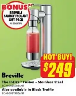 The Good Guys Breville sammy piquant gift pack varedemption offer