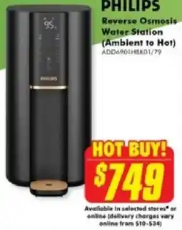 The Good Guys PHILIPS Reverse Osmosis Water Station offer