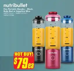 The Good Guys Nutribullet flex portable blender offer