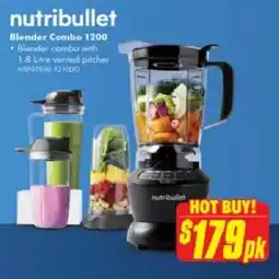 The Good Guys Nutribullet blender combo 1200 offer