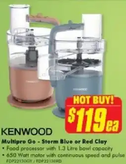 The Good Guys Kenwood Multipro Go offer