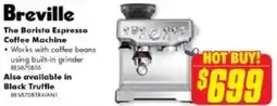 The Good Guys Breville The Barista Espresso Coffee Machine offer