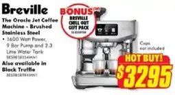 The Good Guys Breville The Oracle Jet Coffee Machine offer