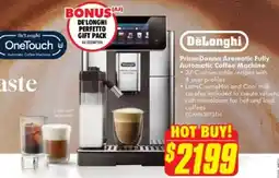 The Good Guys De'Longhi PrimaDonna Aromatic Fully Automatic Coffee Machine offer