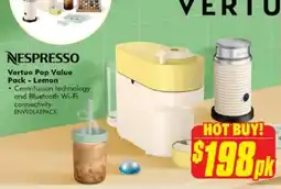 The Good Guys Nespresso Vertuo Pop Value Pack offer