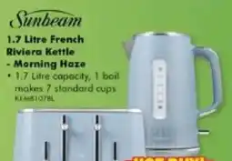 The Good Guys Sunbeam French Riviera Kettle offer