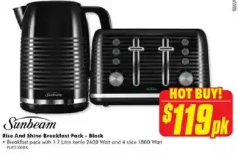 The Good Guys Sunbeam Rise And Shine Breakfast Pack offer