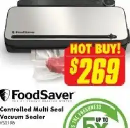 The Good Guys FoodSaver Controlled Multi Seal Vacuum Sealer offer