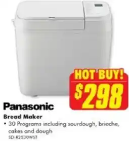 The Good Guys Panasonic Bread Maker offer