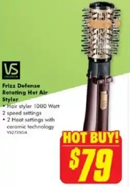 The Good Guys Frizz Defense Rotating Hot Air Styler offer