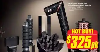 Flex Style Air Styling and Drying System - Black Sparkle