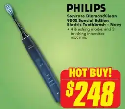 The Good Guys PHILIPS Sonicare DiamondClean 9000 Special Edition Electric Toothbrush - Navy offer