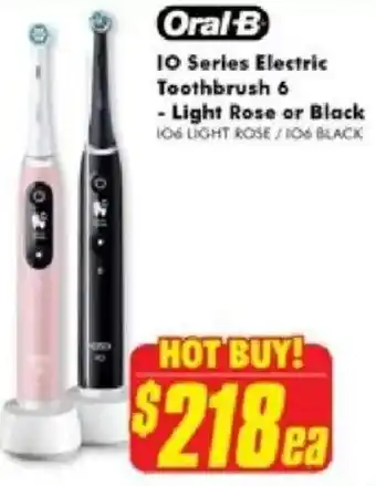 The Good Guys Oral B 10 Series Electric Toothbrush 6 offer
