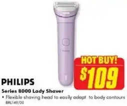 The Good Guys PHILIPS Series 8000 Lady Shaver offer