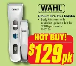 The Good Guys WAHL Lithium Pro Plus Combo offer