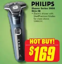 The Good Guys PHILIPS Shaver Series 5000 Skin IQ offer