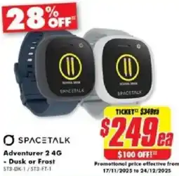 The Good Guys SPACETALK Adventurer 2 4G - Dusk or Frost offer