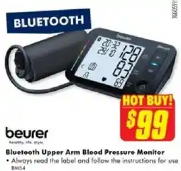 The Good Guys Beurer Bluetooth Upper Arm Blood Pressure Monitor offer