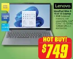 The Good Guys Lenovo IdeaPad Slim 3 offer
