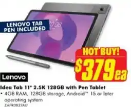 The Good Guys Lenovo Idea Tab offer
