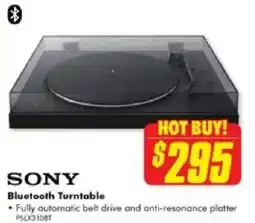 The Good Guys SONY Bluetooth Turntable offer